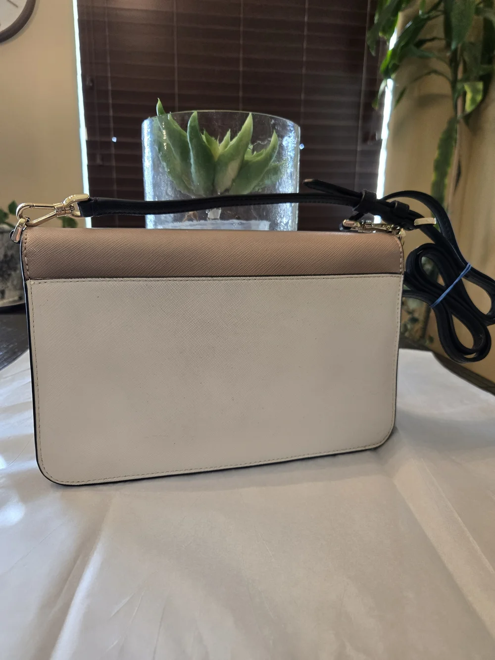 kate spade Two-Tone Crossbody Bag in Blush and Cream
